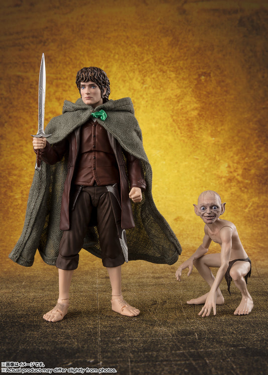 S.H.Figuarts "The Lord of the Rings" Frodo Baggins & Gollum (The Lord of the Rings)