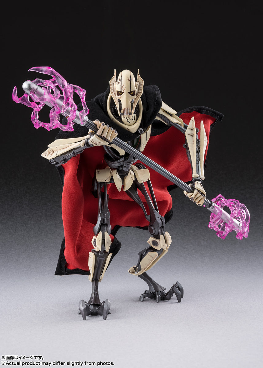 Action Figure Star Wars Hero Mashers: Generale Grievous Episodio III Con 5 Accessori E 9 Punti Di Articolazione