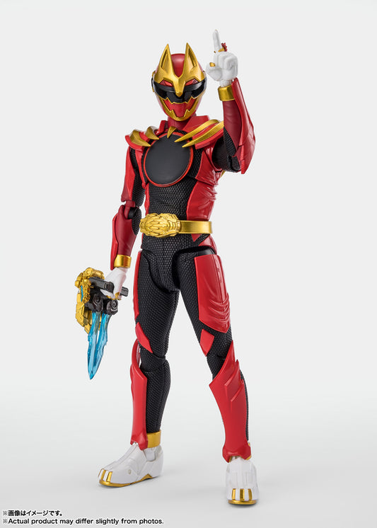 S.H.Figuarts "No. 1 Sentai Gozyuger" Gozyu Wolf (First Limited Edition with Sentai Ring), Action & Toy Figures, animota