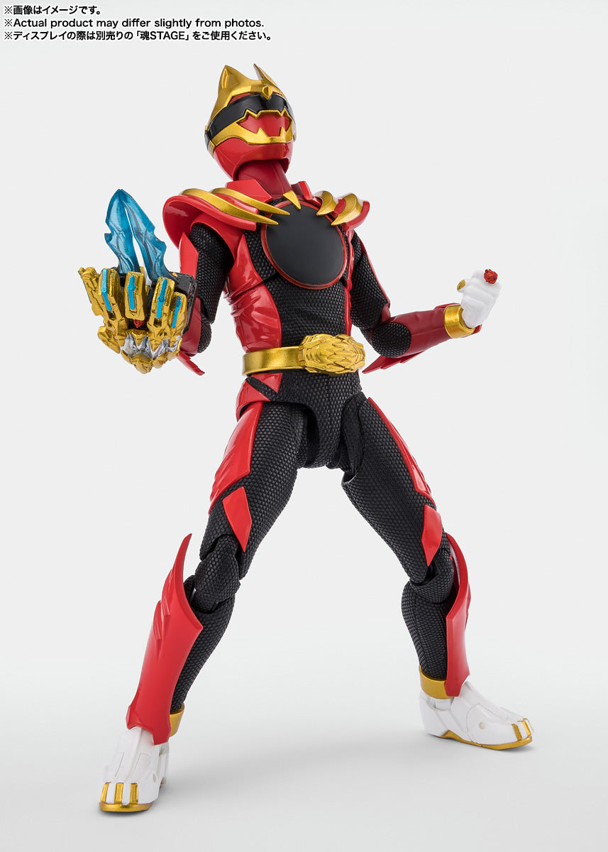 S.H.Figuarts "No. 1 Sentai Gozyuger" Gozyu Wolf (First Limited Edition with Sentai Ring), Action & Toy Figures, animota