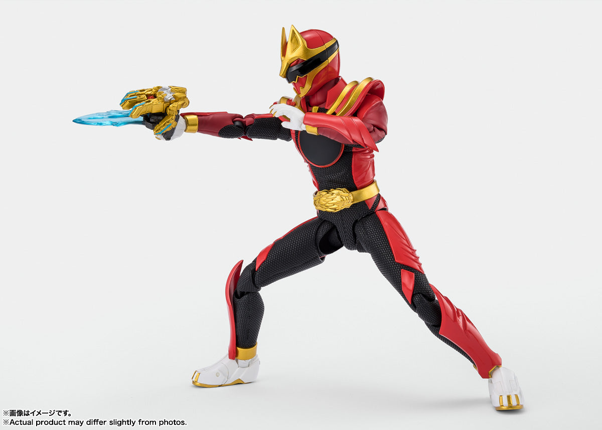 S.H.Figuarts "No. 1 Sentai Gozyuger" Gozyu Wolf (First Limited Edition with Sentai Ring), Action & Toy Figures, animota