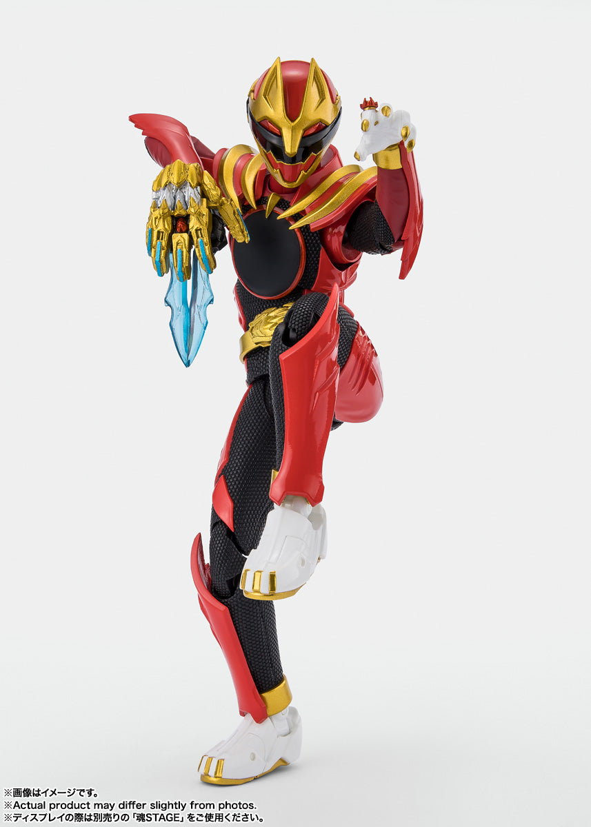 S.H.Figuarts "No. 1 Sentai Gozyuger" Gozyu Wolf (First Limited Edition with Sentai Ring), Action & Toy Figures, animota