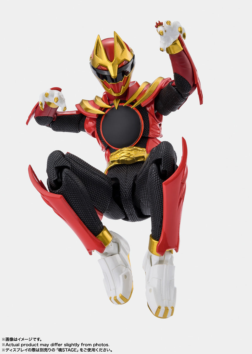 S.H.Figuarts "No. 1 Sentai Gozyuger" Gozyu Wolf (First Limited Edition with Sentai Ring), Action & Toy Figures, animota