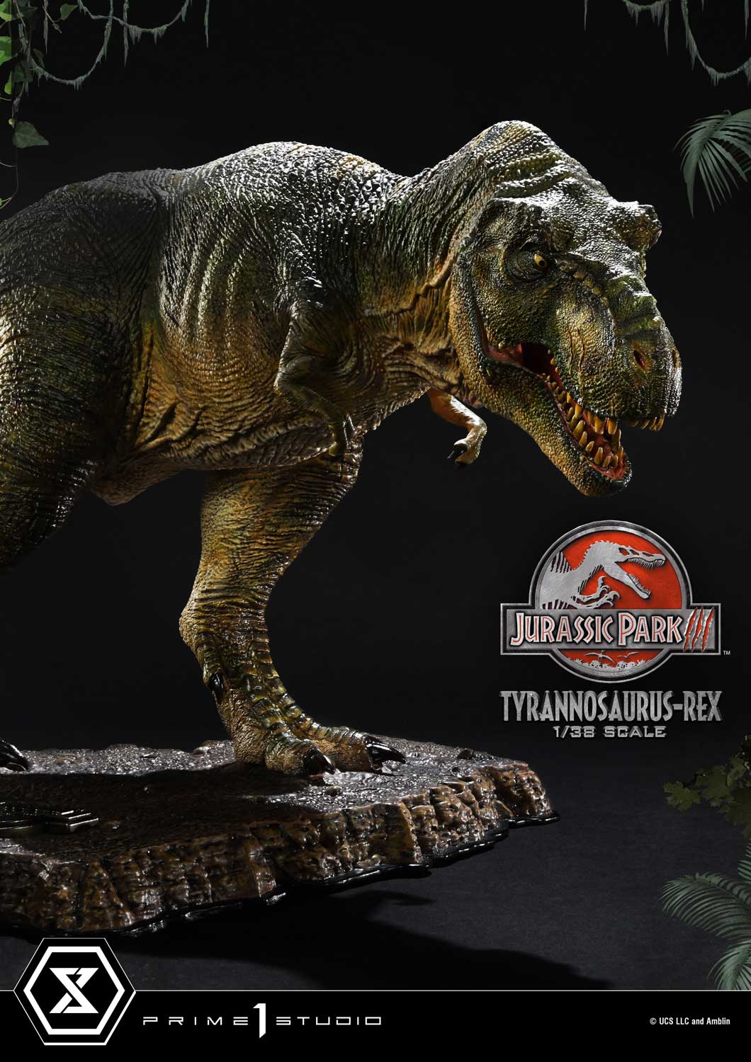 Prime Collectible Figure "Jurassic Park III" Tyrannosaurus Rex | animota