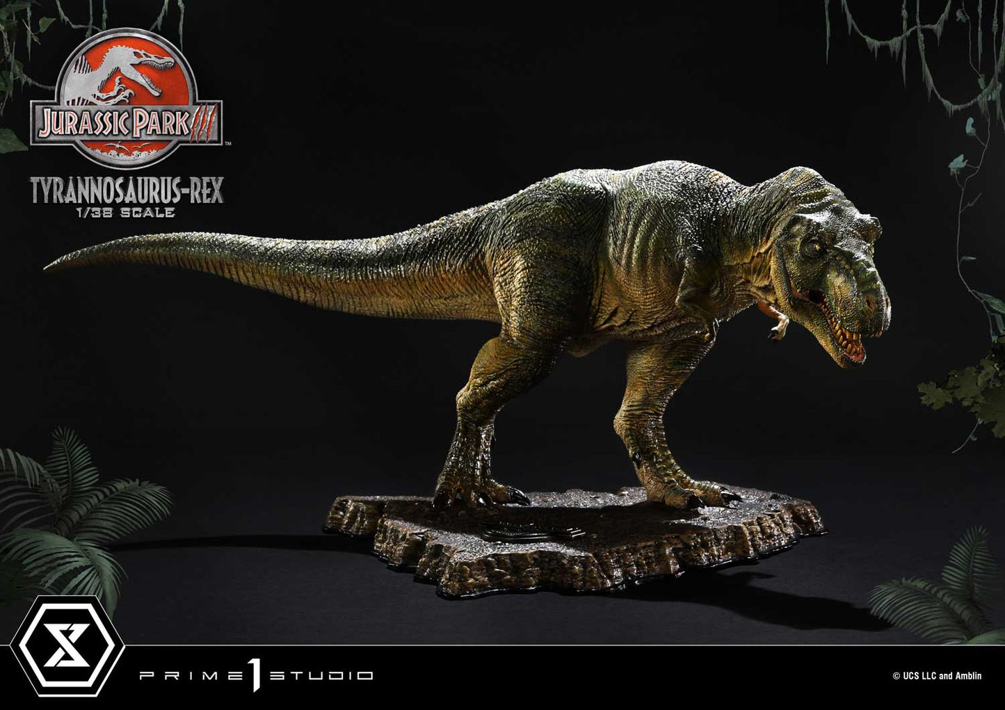 Prime Collectible Figure "Jurassic Park III" Tyrannosaurus Rex | animota