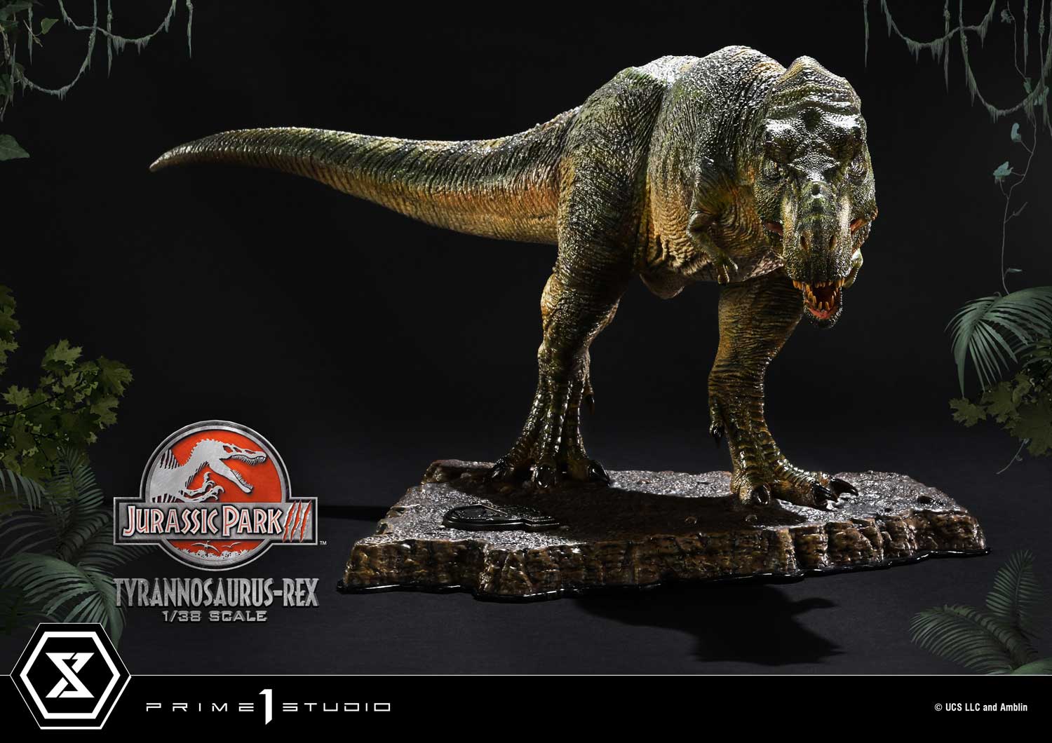 Prime Collectible Figure "Jurassic Park III" Tyrannosaurus Rex | animota