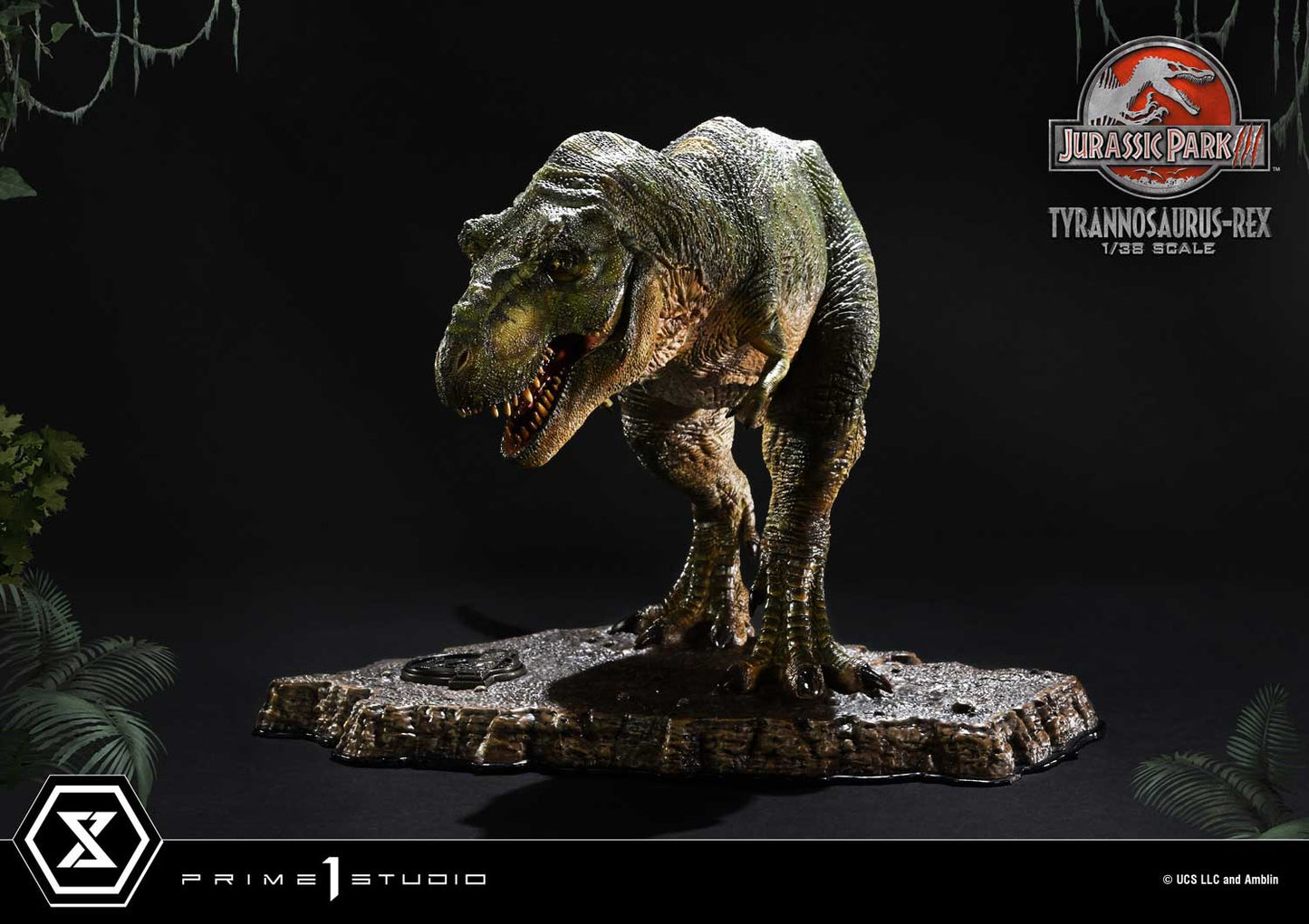 Prime Collectible Figure "Jurassic Park III" Tyrannosaurus Rex | animota