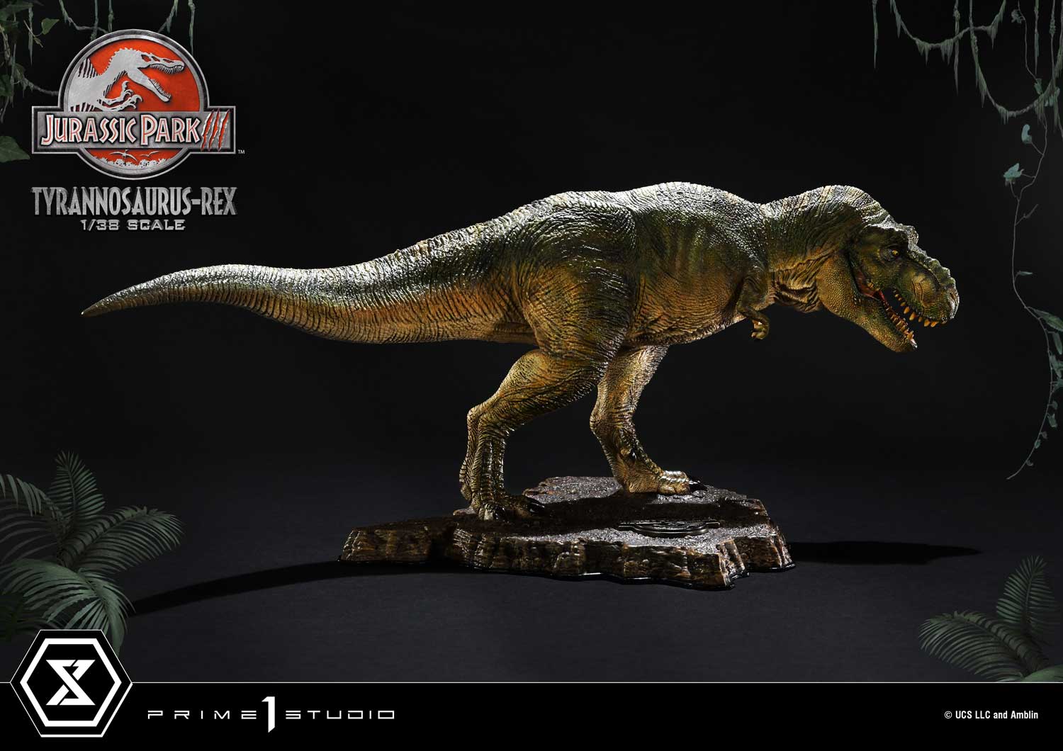 Prime Collectible Figure "Jurassic Park III" Tyrannosaurus Rex | animota