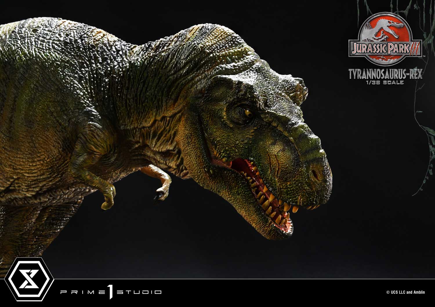 Prime Collectible Figure "Jurassic Park III" Tyrannosaurus Rex | animota