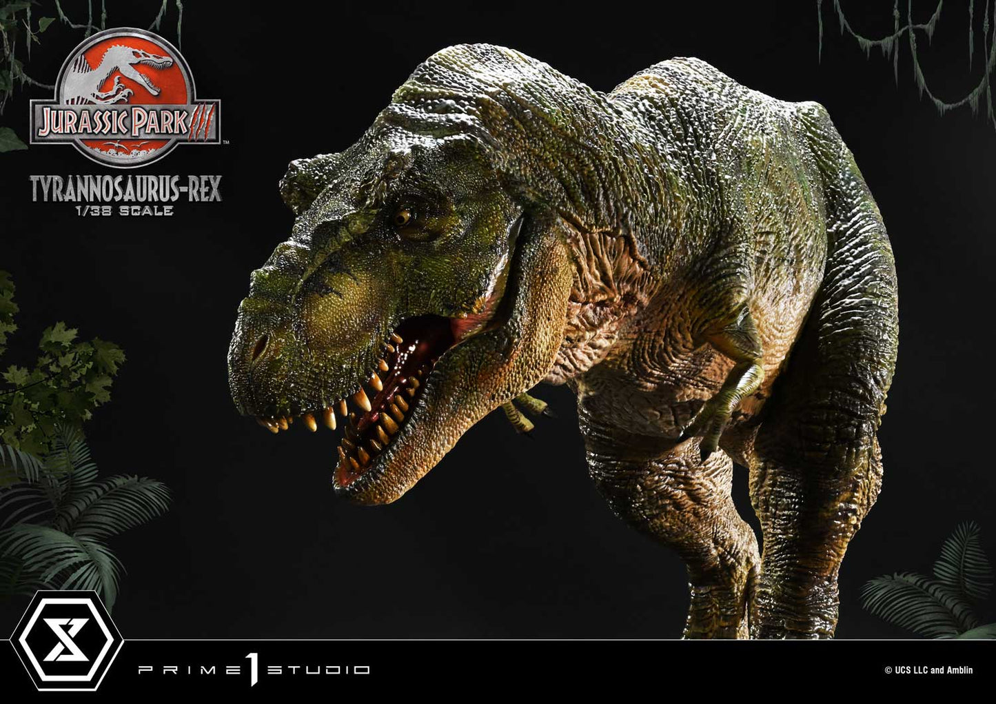 Prime Collectible Figure "Jurassic Park III" Tyrannosaurus Rex | animota