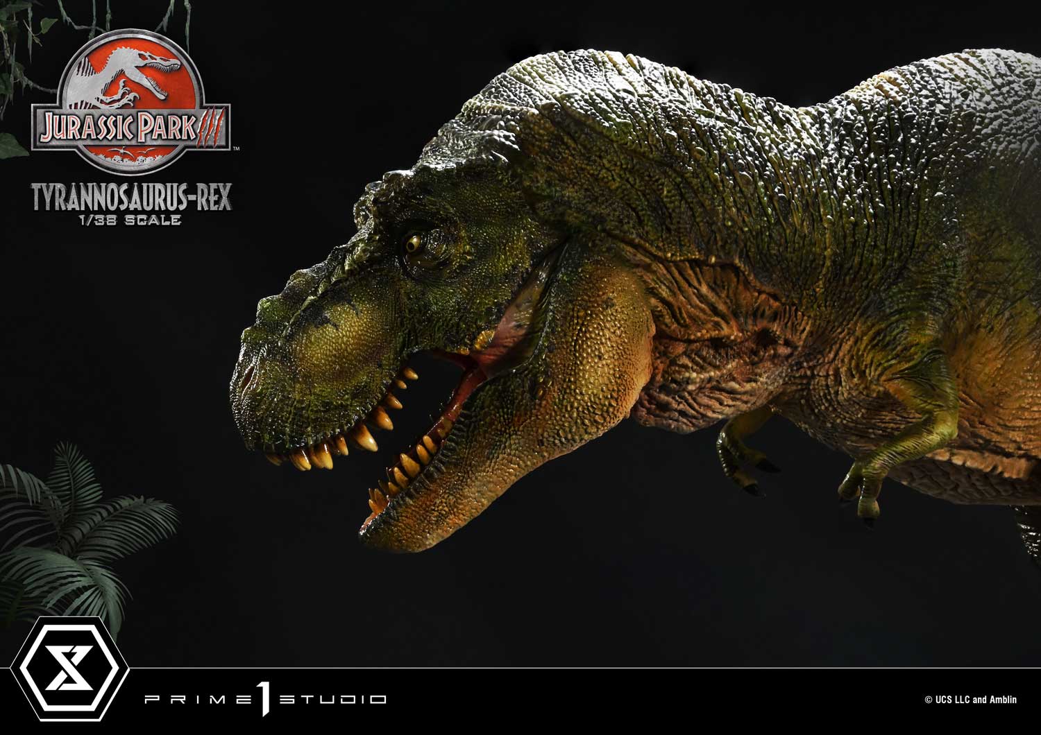 Prime Collectible Figure "Jurassic Park III" Tyrannosaurus Rex | animota