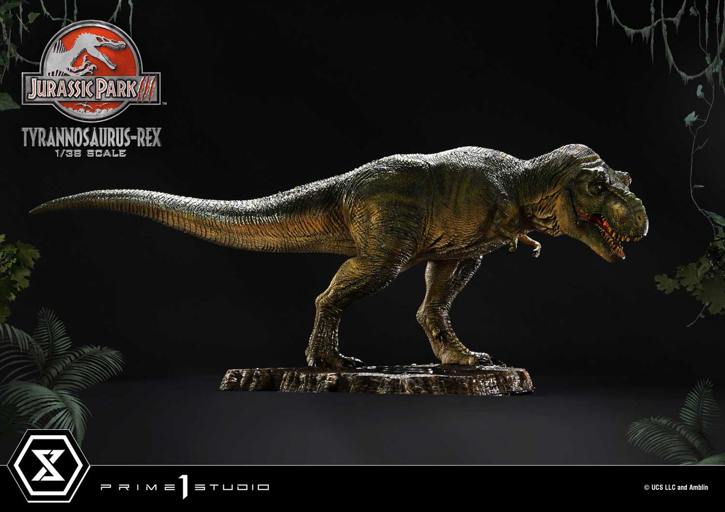 Prime Collectible Figure "Jurassic Park III" Tyrannosaurus Rex | animota