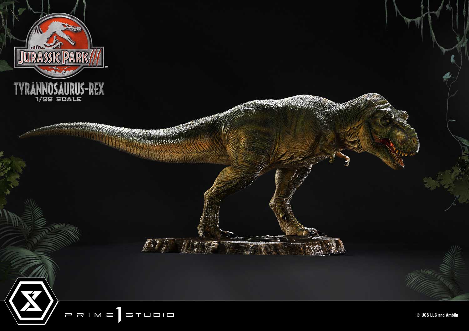 Prime Collectible Figure "Jurassic Park III" Tyrannosaurus Rex | animota