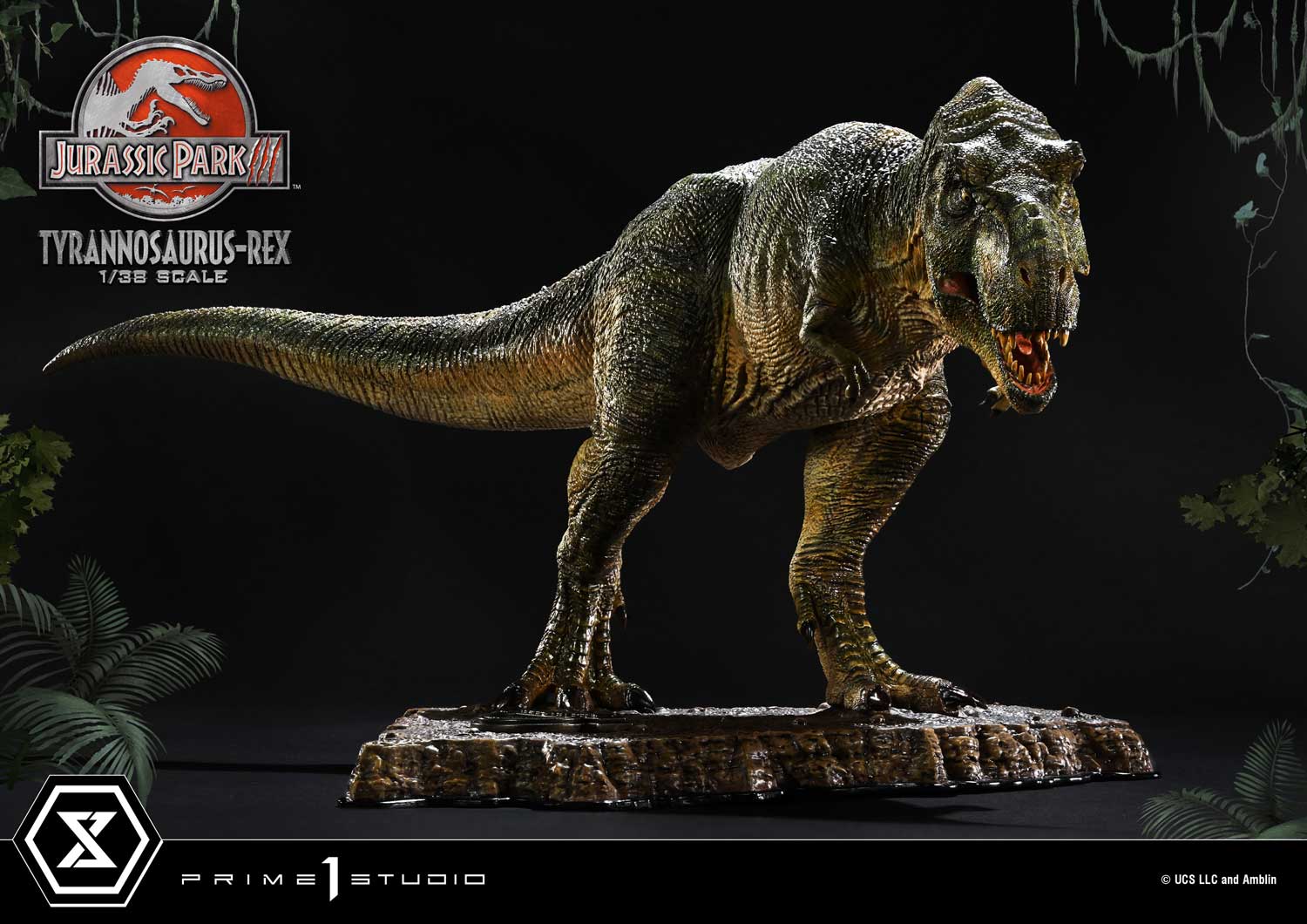 Prime Collectible Figure "Jurassic Park III" Tyrannosaurus Rex | animota