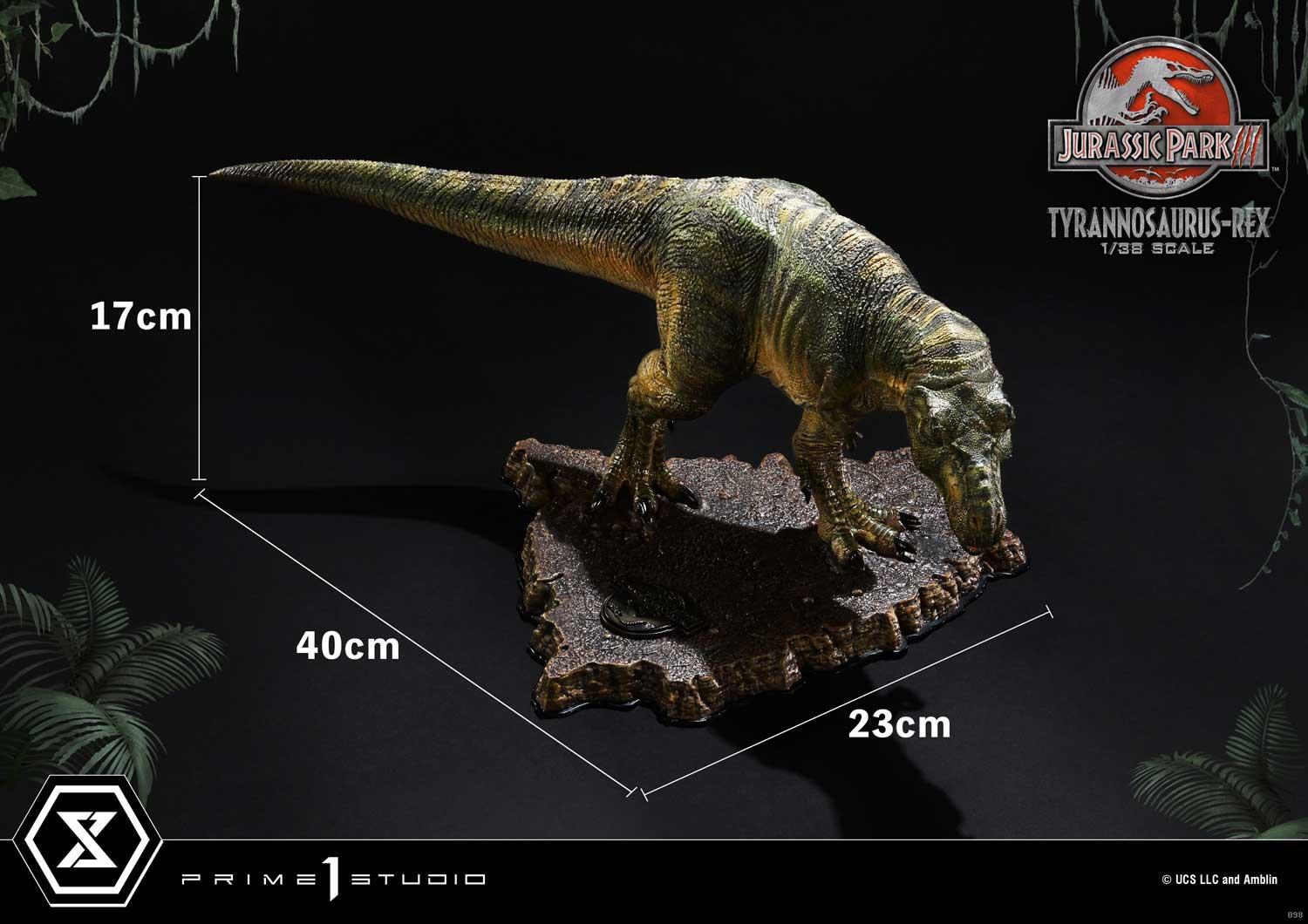 Prime Collectible Figure "Jurassic Park III" Tyrannosaurus Rex | animota