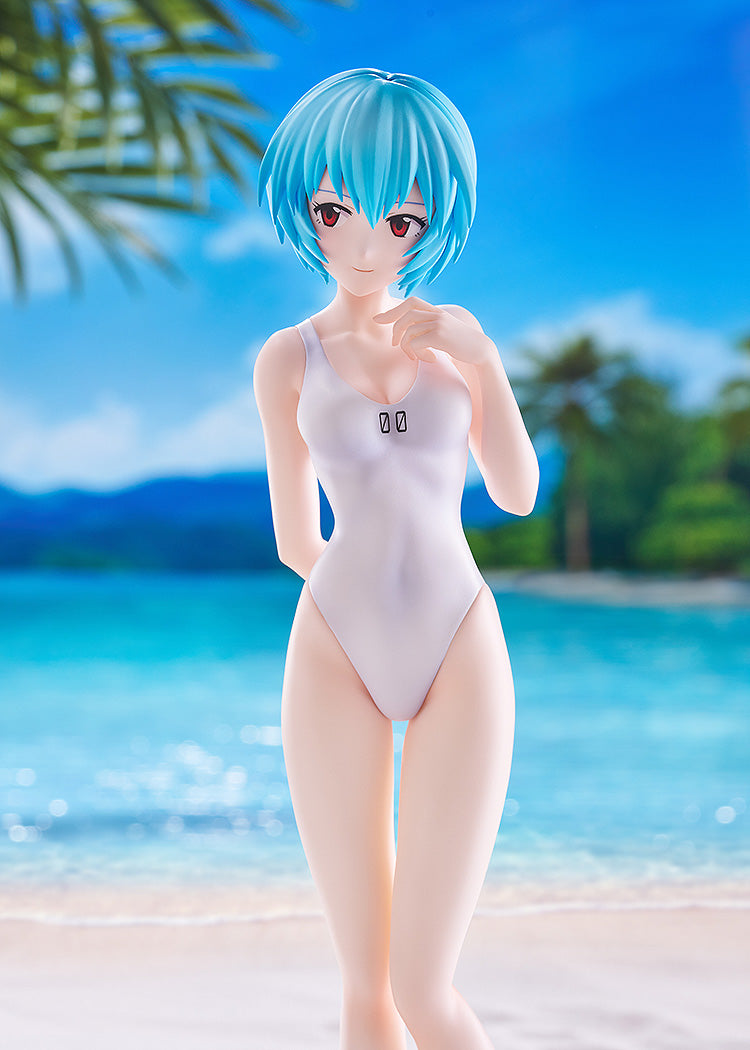 POP UP PARADE BEACH QUEENS "Rebuild of Evangelion" Ayanami Rei One-Piece Style L Size