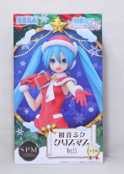 SEGA Hatsune Miku Project DIVA F 2nd Super Premium Figure Christmas Ver.1.5, animota