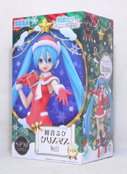 SEGA Hatsune Miku Project DIVA F 2nd Super Premium Figure Christmas Ver.1.5, animota