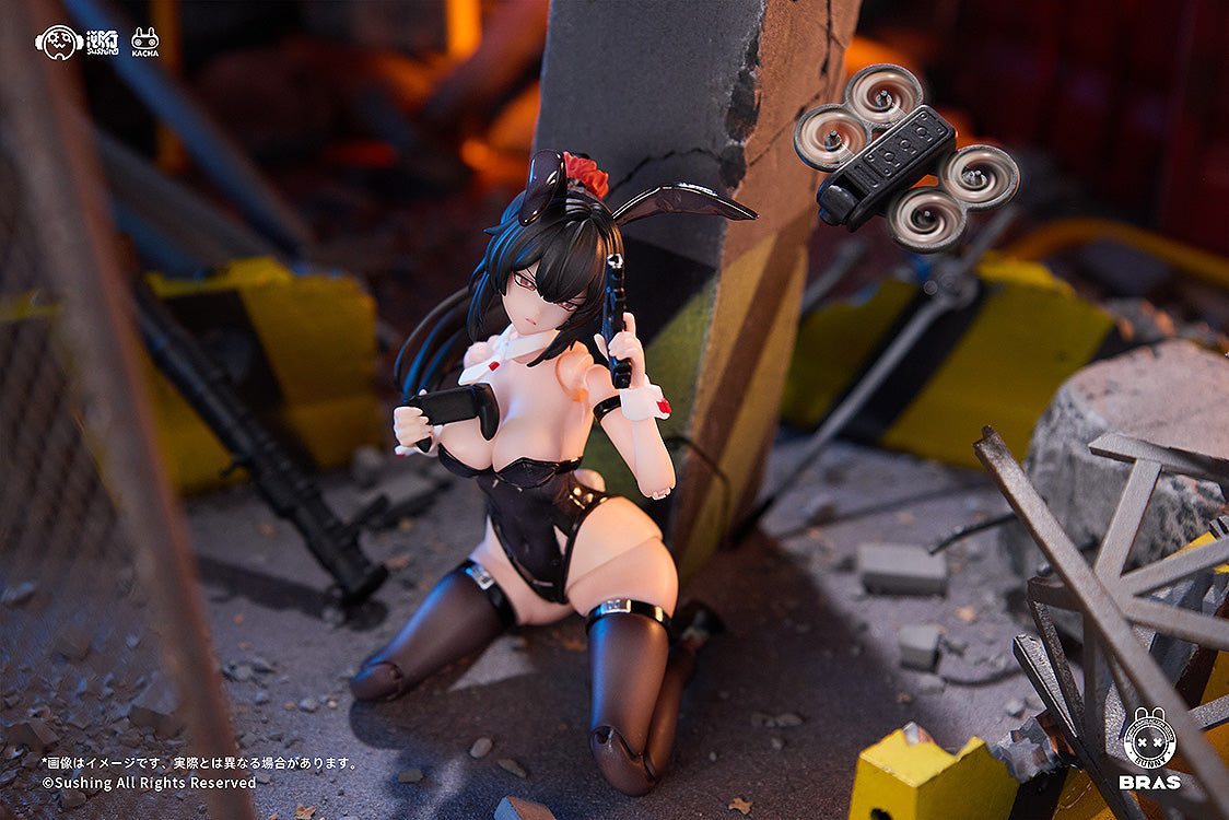 BUNNY RAPID ACTION SQUAD Attacker Runa 1/12 Articulated Figure