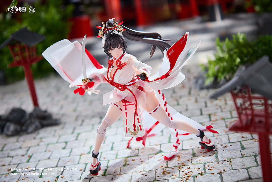 Combat Priestess Uefuji Sakura 1/12 Articulated Figure