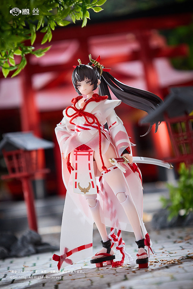 Combat Priestess Uefuji Sakura 1/12 Articulated Figure