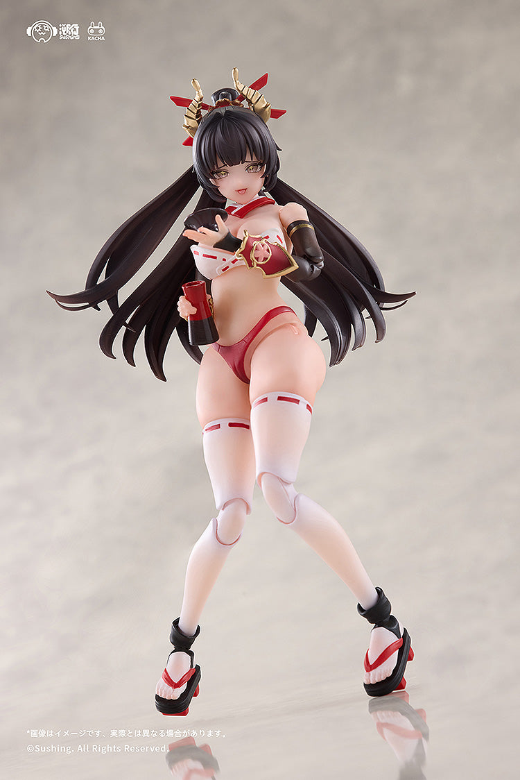 Combat Priestess Uefuji Sakura 1/12 Articulated Figure