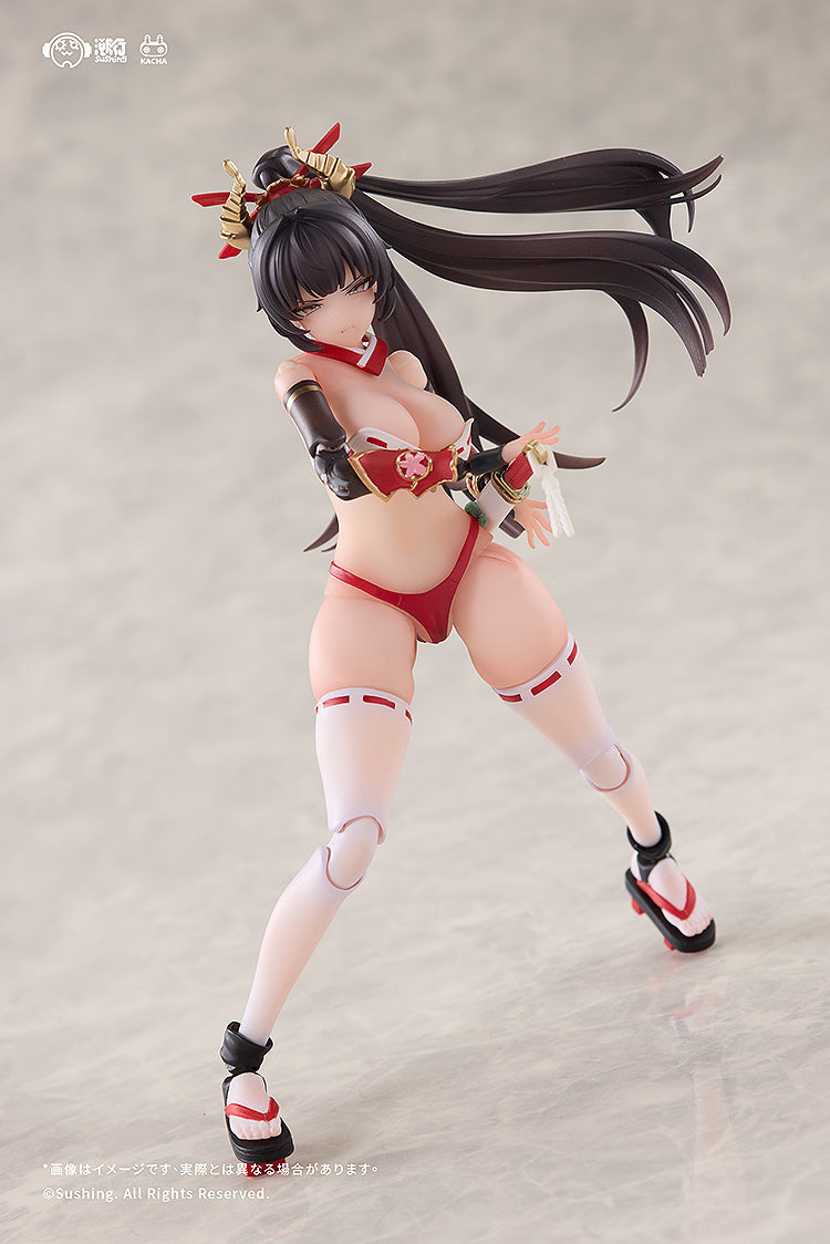 Combat Priestess Uefuji Sakura 1/12 Articulated Figure