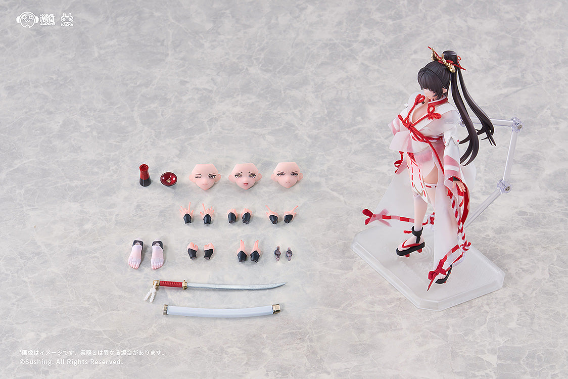Combat Priestess Uefuji Sakura 1/12 Articulated Figure