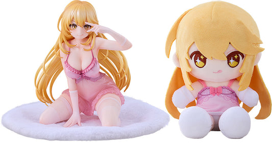 A Certain Scientific Railgun T Shokuhou Misaki Negligee Ver. Figure & Plushie Set
