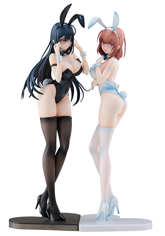 Icomochi Original Character Black Bunny Aoi & White Bunny Natsume 2 Figure Set Limited Ver. | animota