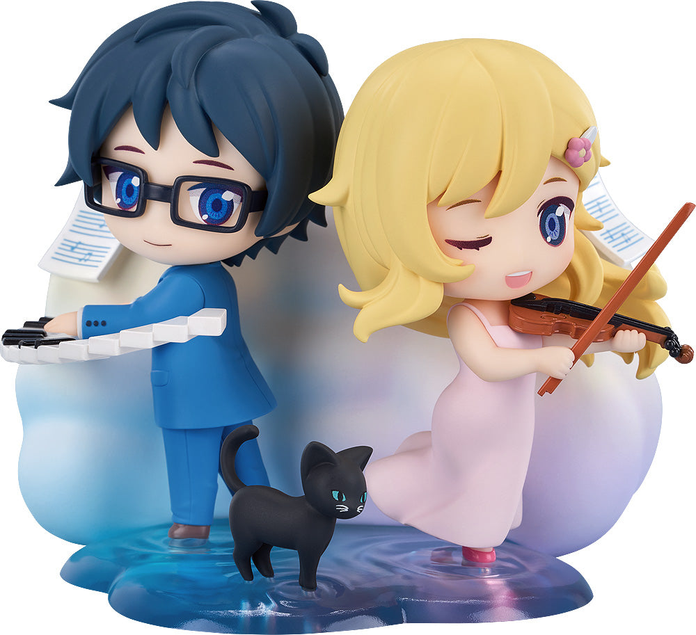 Qset+ Your Lie in April Kaori Miyazono & Kosei Arima Complete Figure