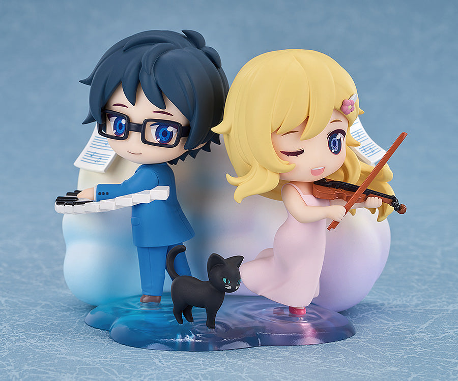 Qset+ Your Lie in April Kaori Miyazono & Kosei Arima Complete Figure