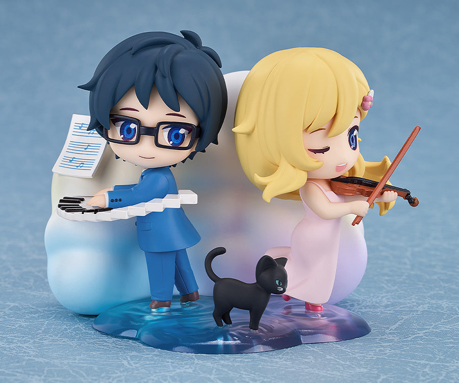 Qset+ Your Lie in April Kaori Miyazono & Kosei Arima Complete Figure