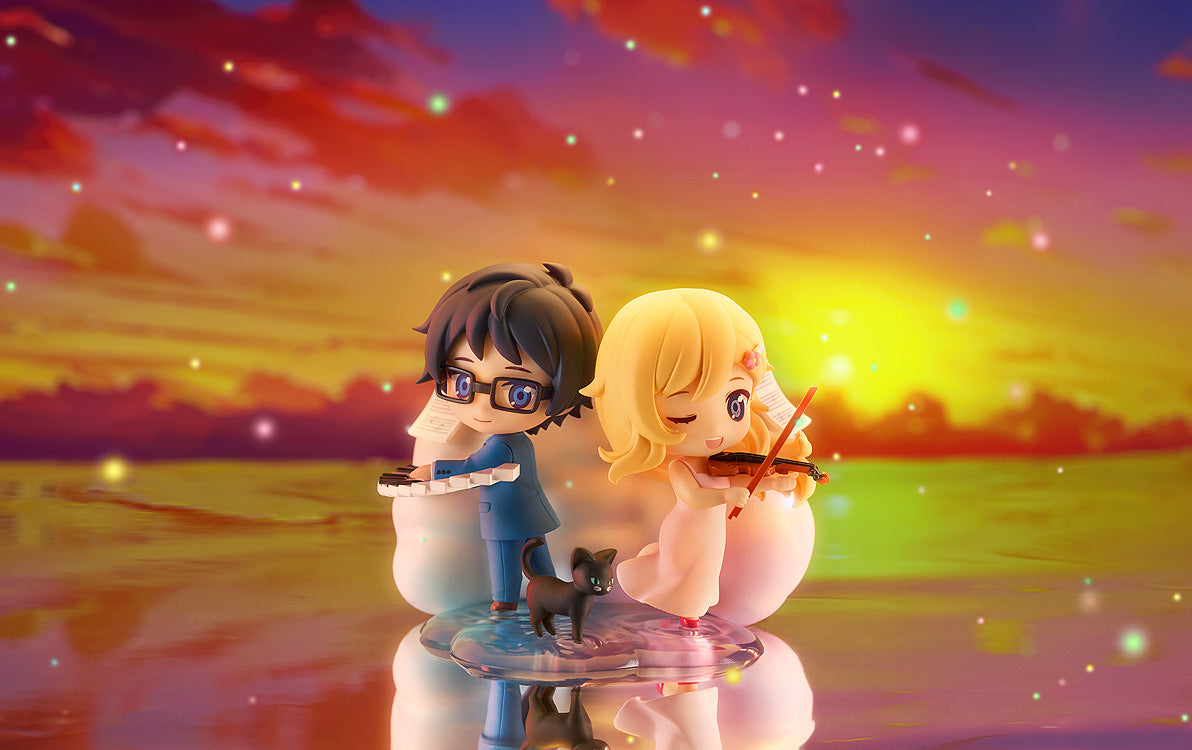 Qset+ Your Lie in April Kaori Miyazono & Kosei Arima Complete Figure