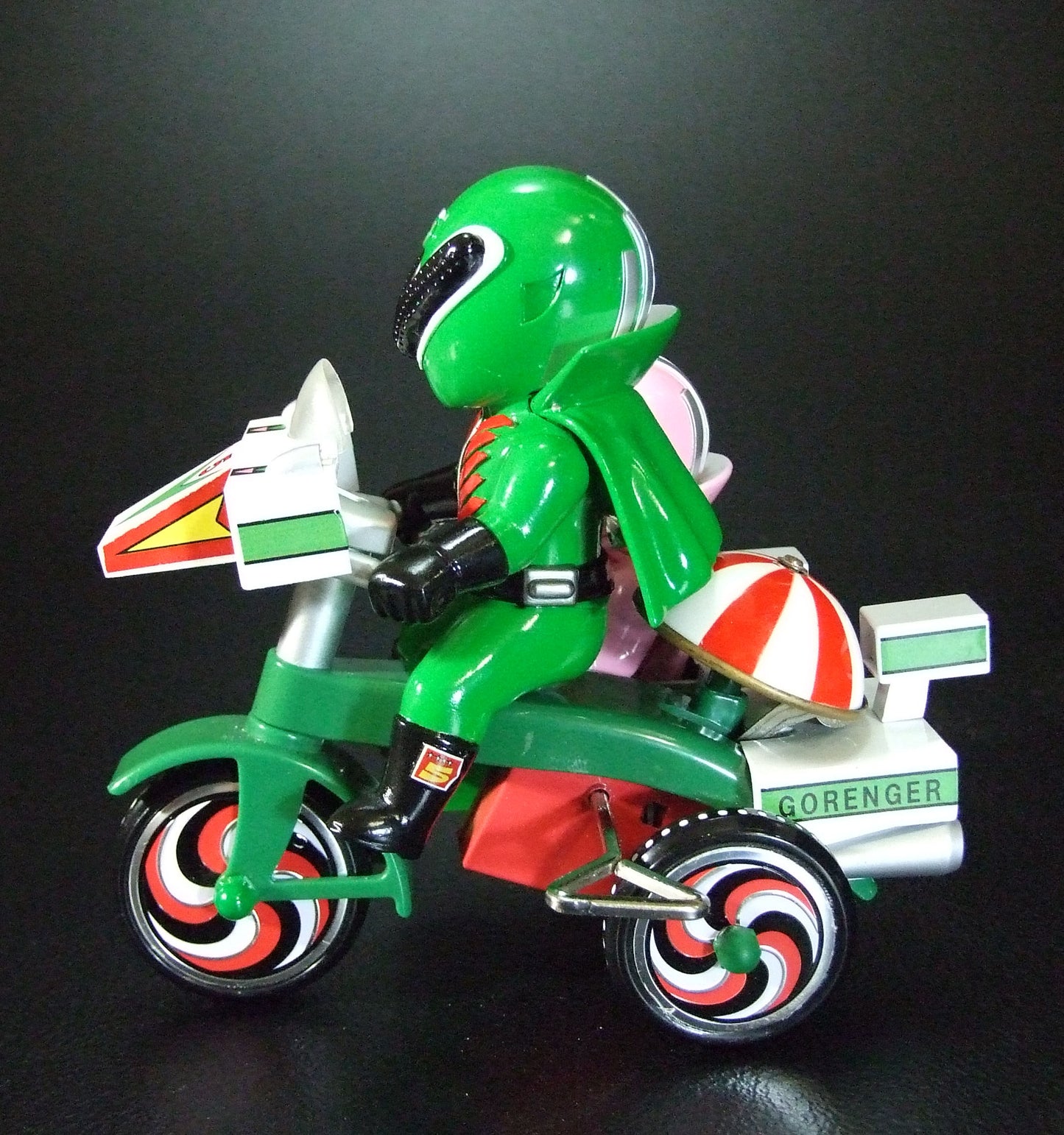 EX Tricycle "Himitsu Sentai Gorenger" Midorenger + Momorenger B Type