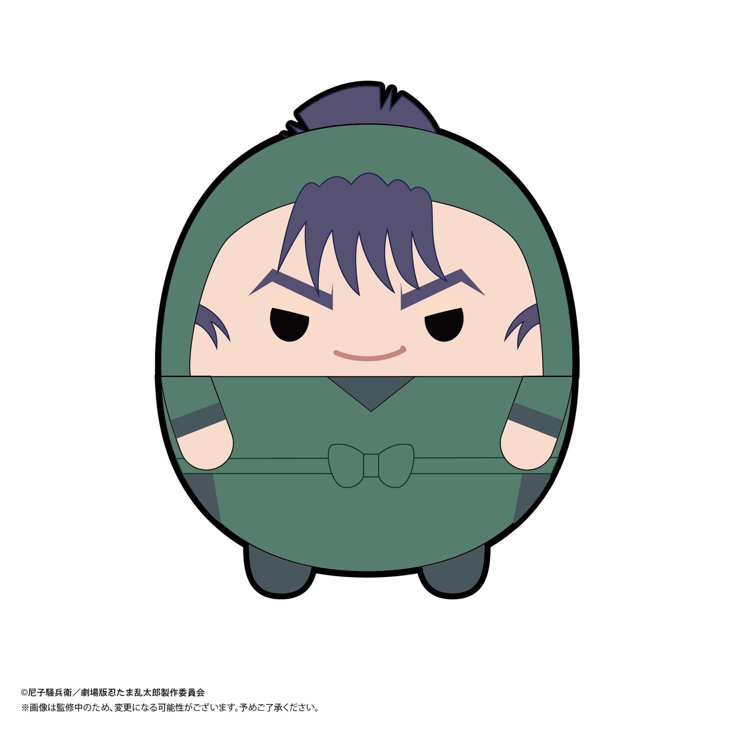 NR-07 "Nintama Rantaro The Fierce Strategist of the Dokutake Ninjas" Fuwakororin (M Size) D Kema Tomesaburo, Stuffed Animals, animota