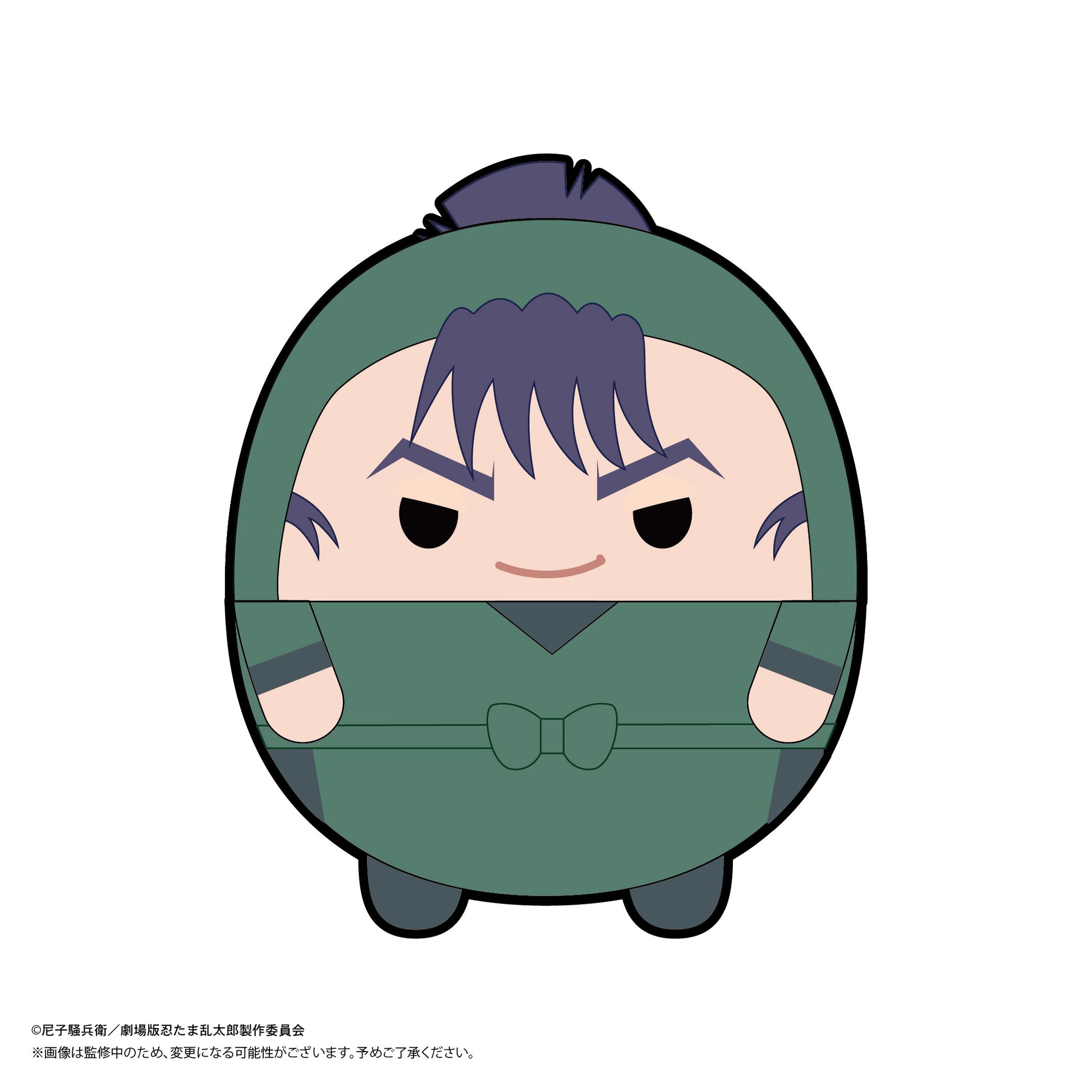 NR-08 "Nintama Rantaro The Fierce Strategist of the Dokutake Ninjas" Fuwakororin Big D Kema Tomesaburo, Stuffed Animals, animota