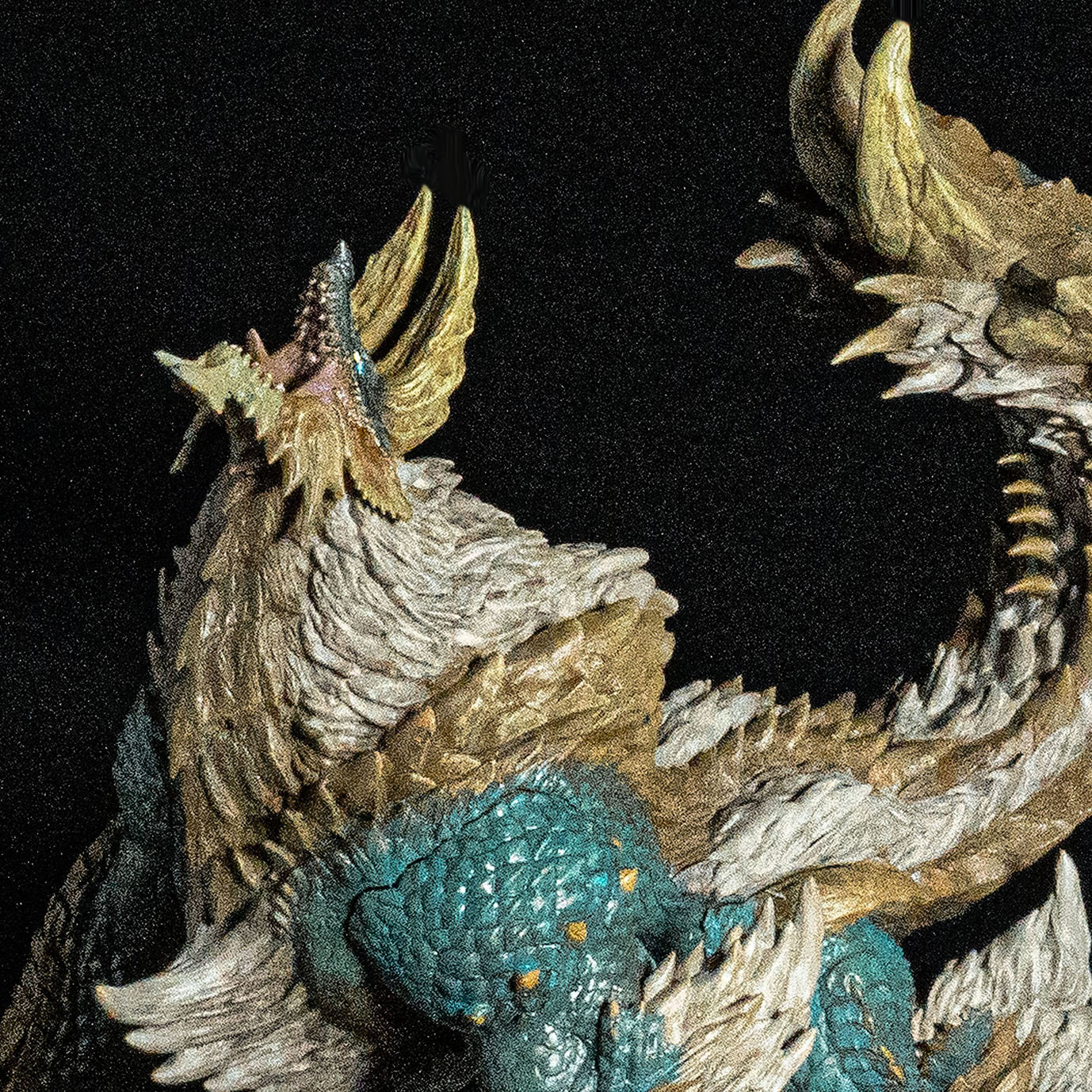 CAPCOM FIGURE BUILDER CUBE MONSTER HUNTER Thunder Wolf Wyvern