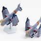 Rebuild of Evangelion SYUTO Tiny Scale 1/350 Evangelion: New Theatrical Edition UNAF Close Air Support VTOL Aircraft YAGR-3B