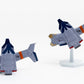 Rebuild of Evangelion SYUTO Tiny Scale 1/350 Evangelion: New Theatrical Edition UNAF Close Air Support VTOL Aircraft YAGR-3B