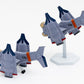 Rebuild of Evangelion SYUTO Tiny Scale 1/350 Evangelion: New Theatrical Edition UNAF Close Air Support VTOL Aircraft YAGR-3B