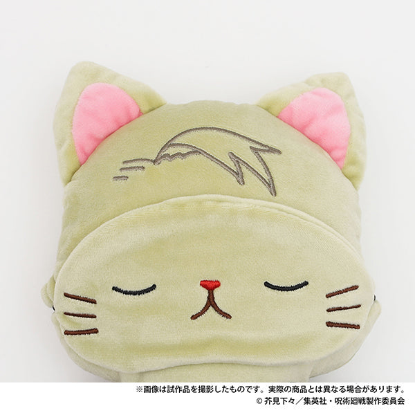 Peluche plano con máscara de ojos de gato de Jujutsu Kaisen Temporada 2 Nanami Kento