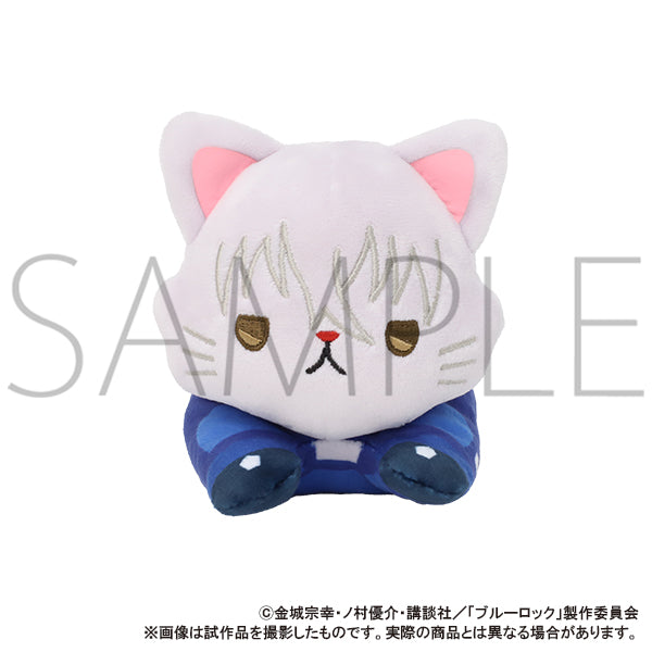Blue Lock 2nd Season withCAT Plush with Eye Mask -Nesoberi- Nagi Seishiro, Stuffed Animals, animota