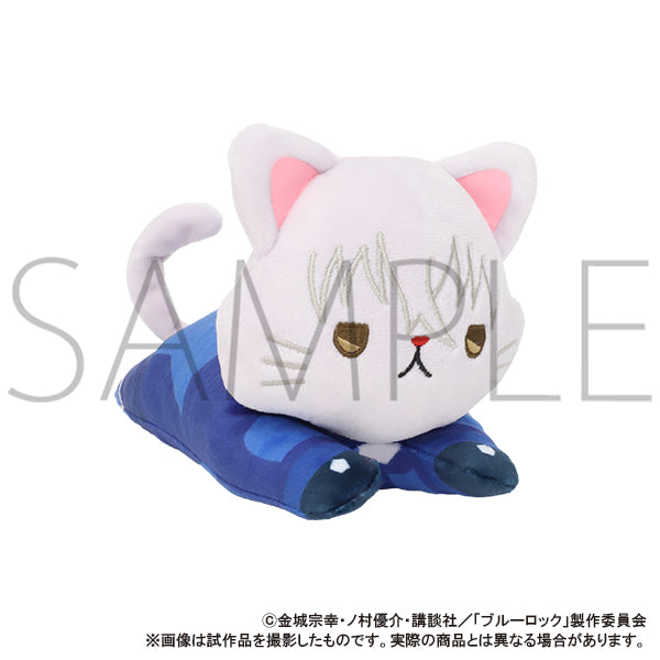 Blue Lock 2nd Season withCAT Plush with Eye Mask -Nesoberi- Nagi Seishiro, Stuffed Animals, animota