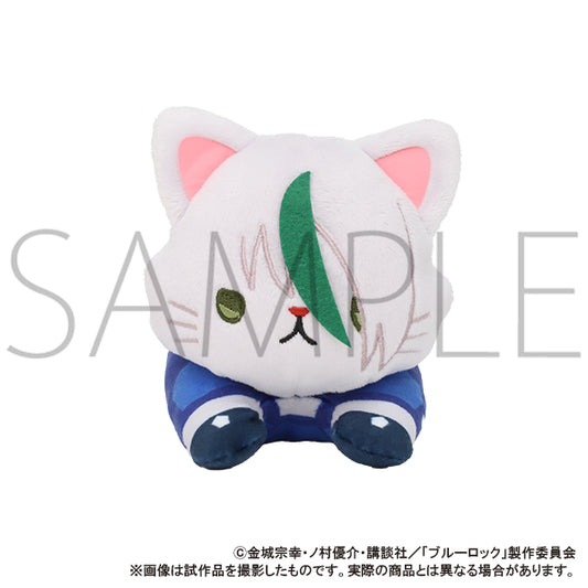 Blue Lock 2nd Season withCAT Plush with Eye Mask -Nesoberi- Otoya Eita, Stuffed Animals, animota