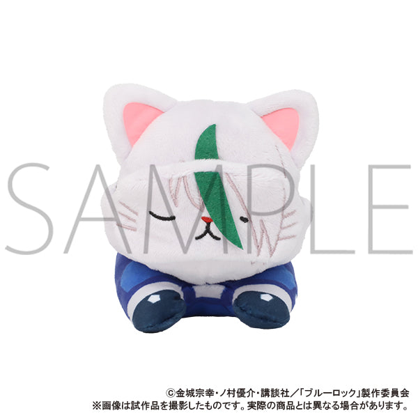 Blue Lock 2nd Season withCAT Plush with Eye Mask -Nesoberi- Otoya Eita, Stuffed Animals, animota