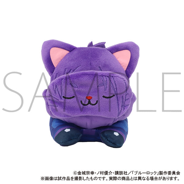 Blue Lock 2nd Season withCAT Plush with Eye Mask -Nesoberi- Mikage Reo, Stuffed Animals, animota