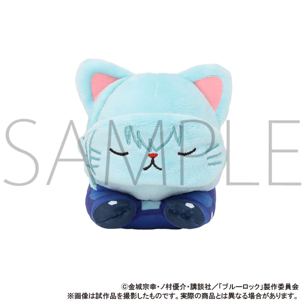 Blue Lock 2nd Season withCAT Plush with Eye Mask -Nesoberi- Hiori Yo, Stuffed Animals, animota