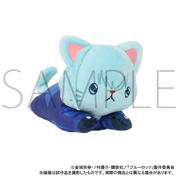 Blue Lock 2nd Season withCAT Plush with Eye Mask -Nesoberi- Hiori Yo, Stuffed Animals, animota