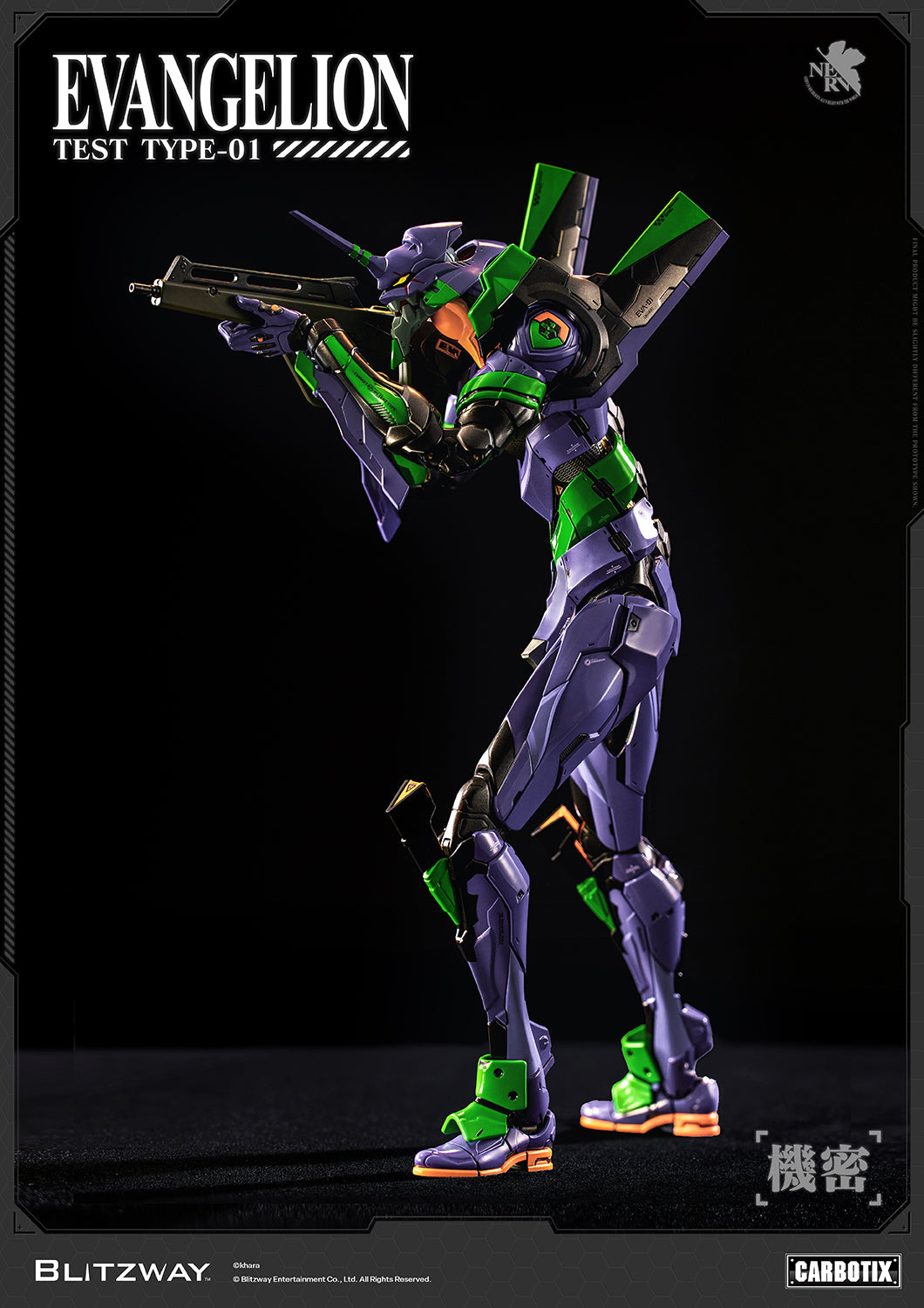 CARBOTIX Evangelion Unit-01 Test Type
